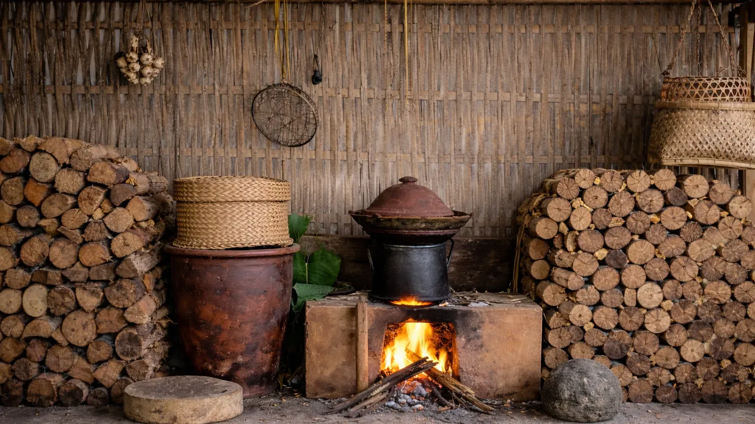 Bali Traditional Kitchen