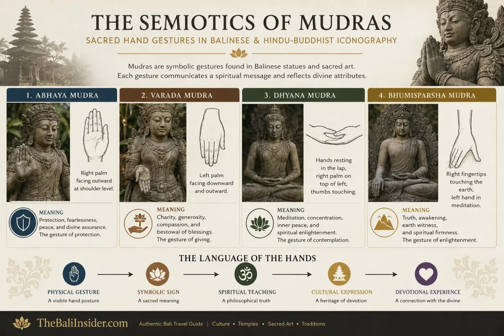 THE SEMIOTICS OF MUDRAS